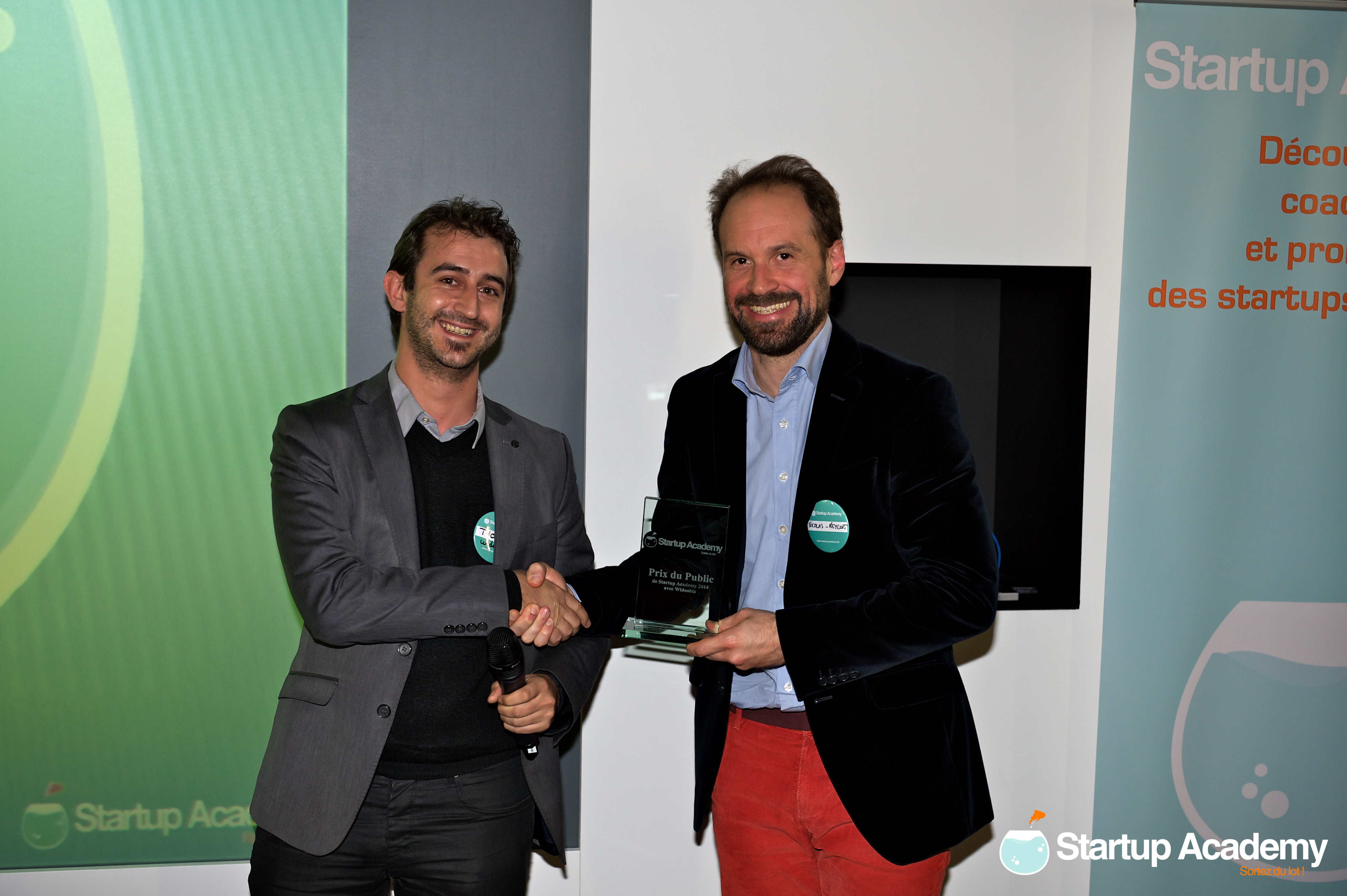 Prix du public avec Widoobiz SA 2014 – Keycoopt